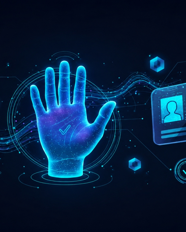 A Verifiable Credentials Platform Anchored by Biometrics